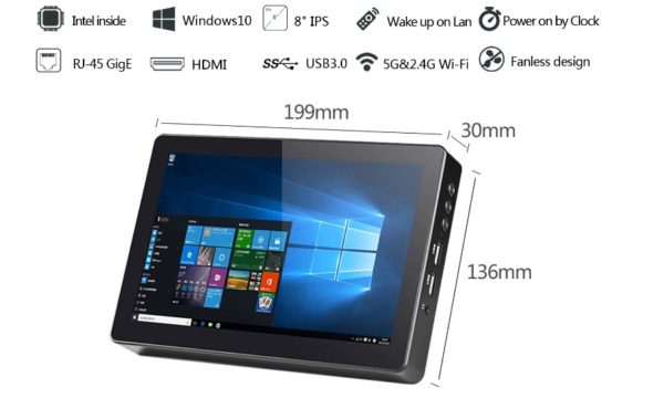 8" Touch Industrial Tablet PC
