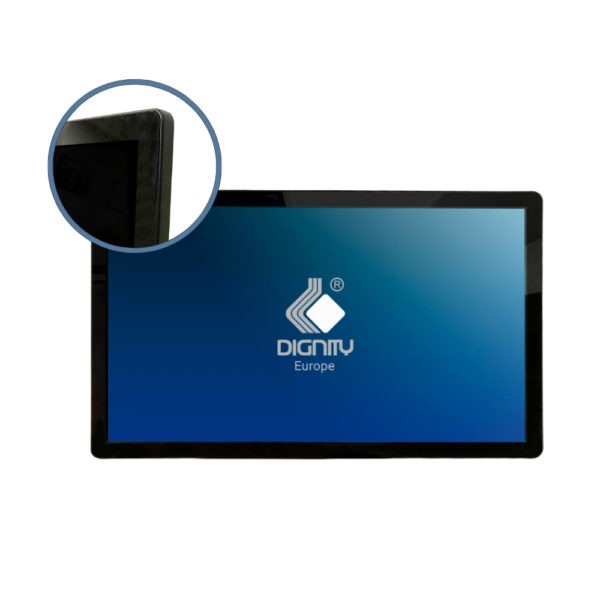 Close frame touch monitor